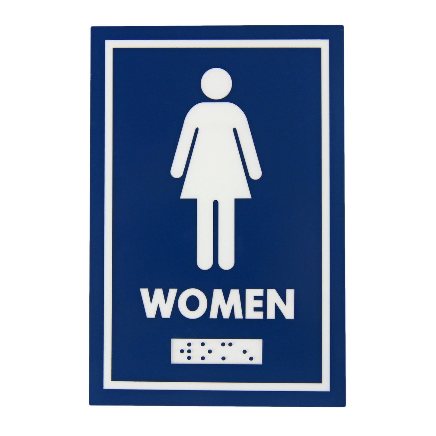 Frost Washroom Sign Female