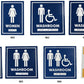 Frost Washroom Signs