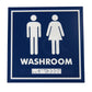 Frost Gender Neutral Washroom Sign