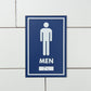 Frost Washroom Sign in use