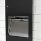 Frost Black Combination Towel/Waste Wall View