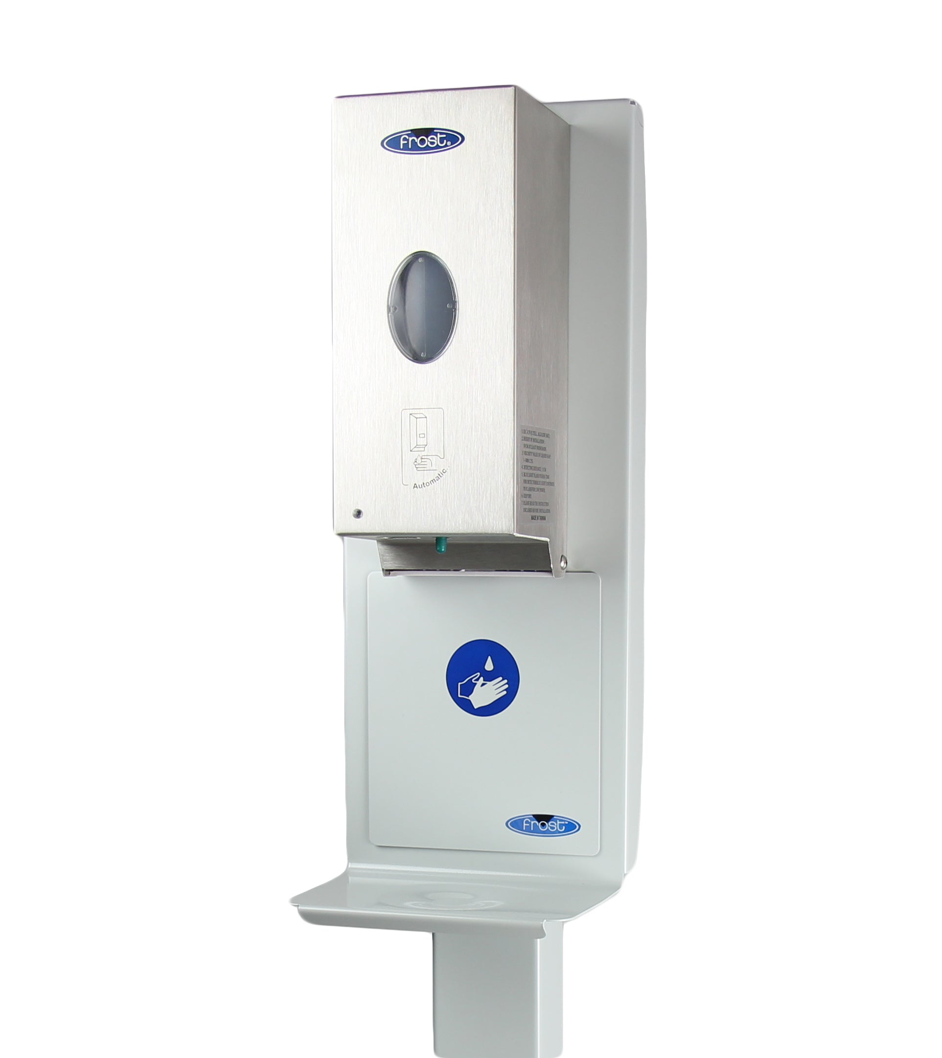 Frost SS hand sanitizer stand close soap
