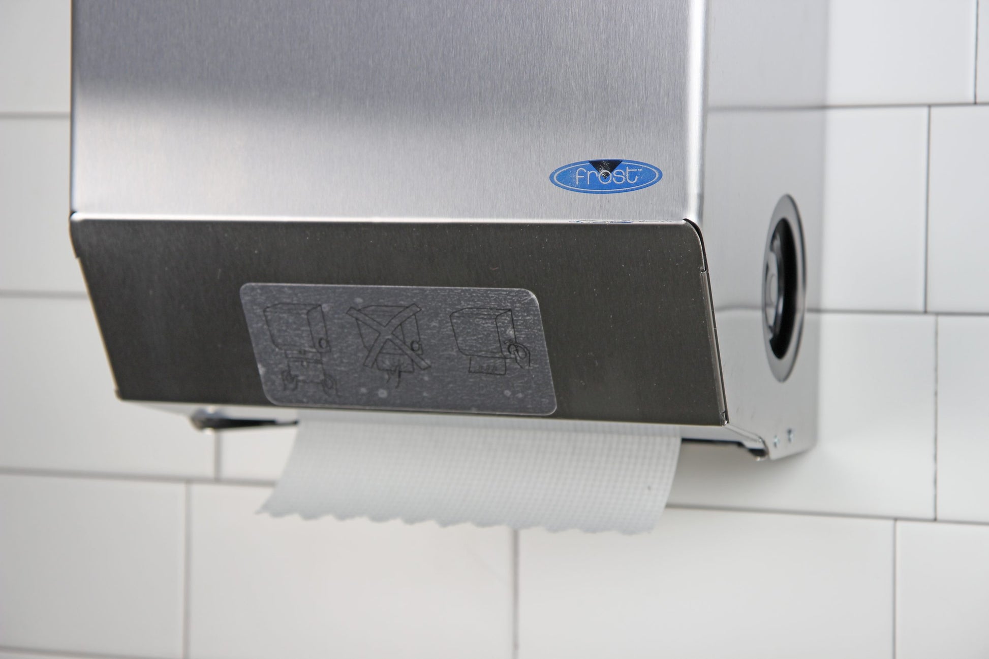 Frost SS Paper Towel Dispenser Close View