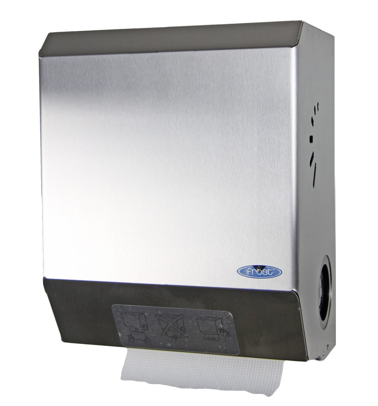 Frost SS Paper Towel Dispenser Paper View