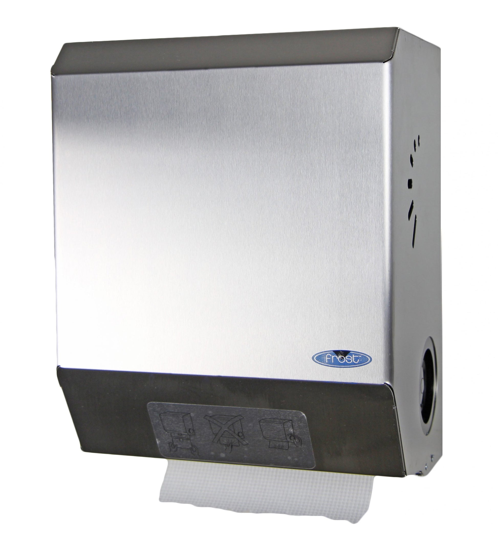 Frost SS Paper Towel Dispenser Paper View