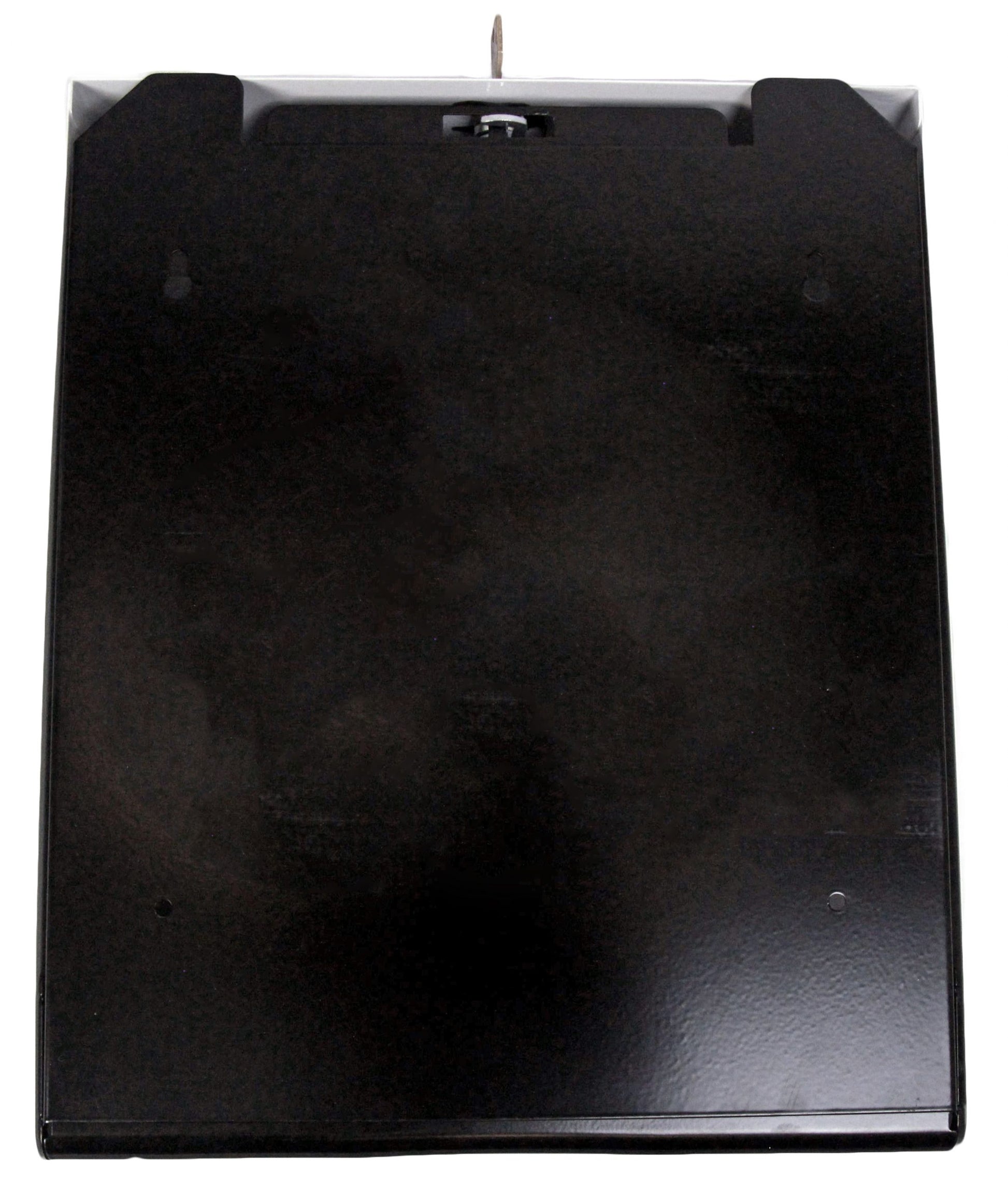 Frost White Paper Towel Dispenser Back View