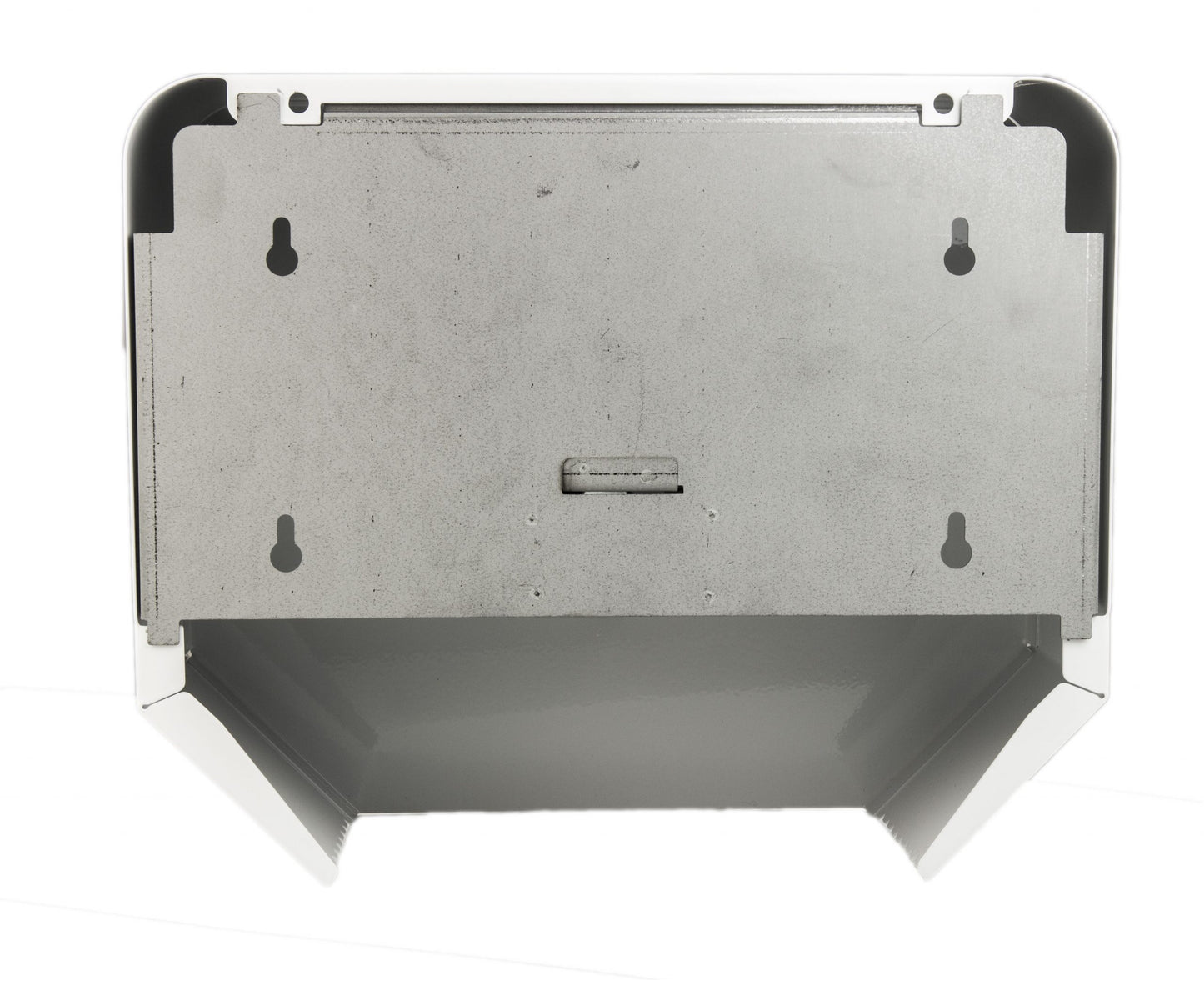 Frost White Jumbo Paper Towel Dispenser Top View