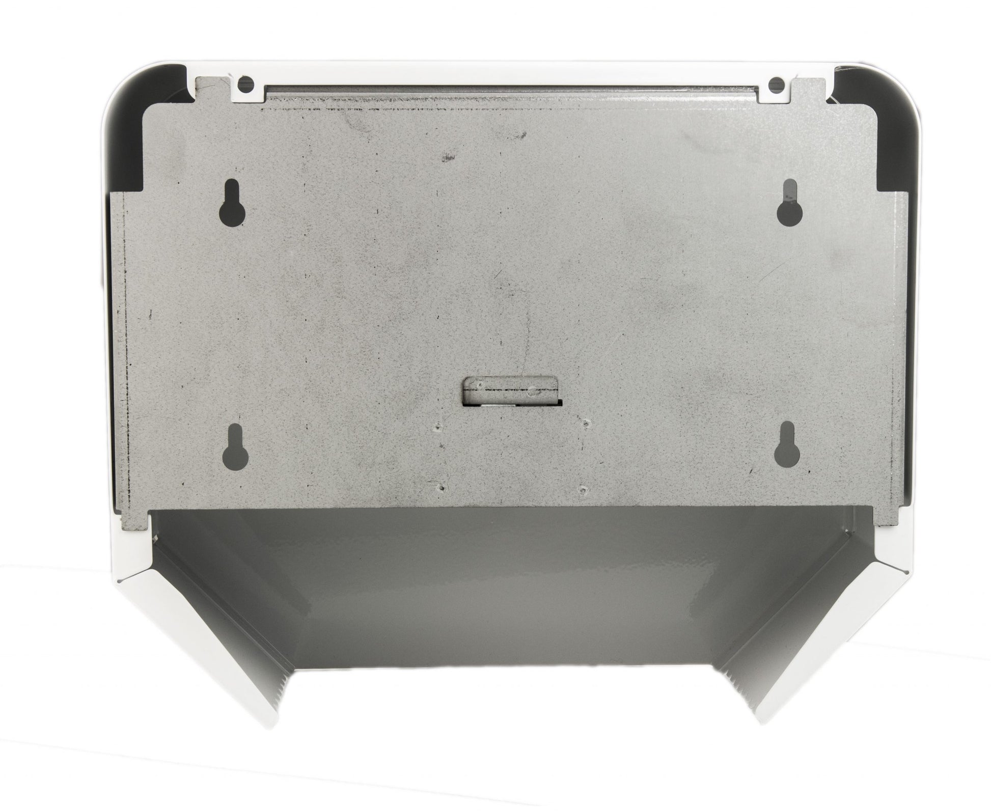 Frost White Jumbo Paper Towel Dispenser Top View