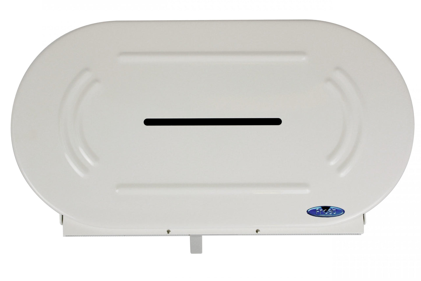 Frost White Jumbo Paper Towel Dispenser Front view