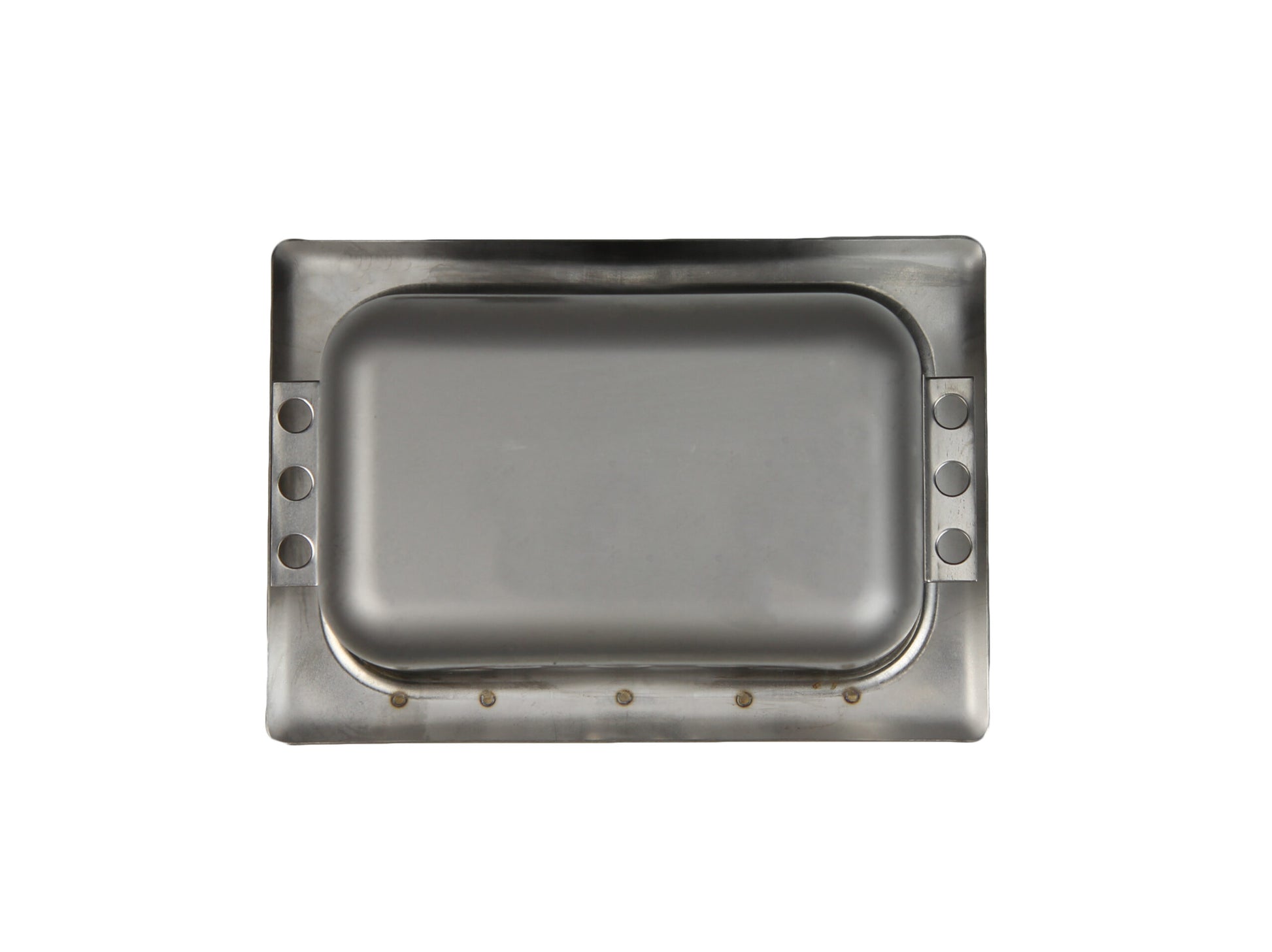 Frost Recessed Soap Dish Back View