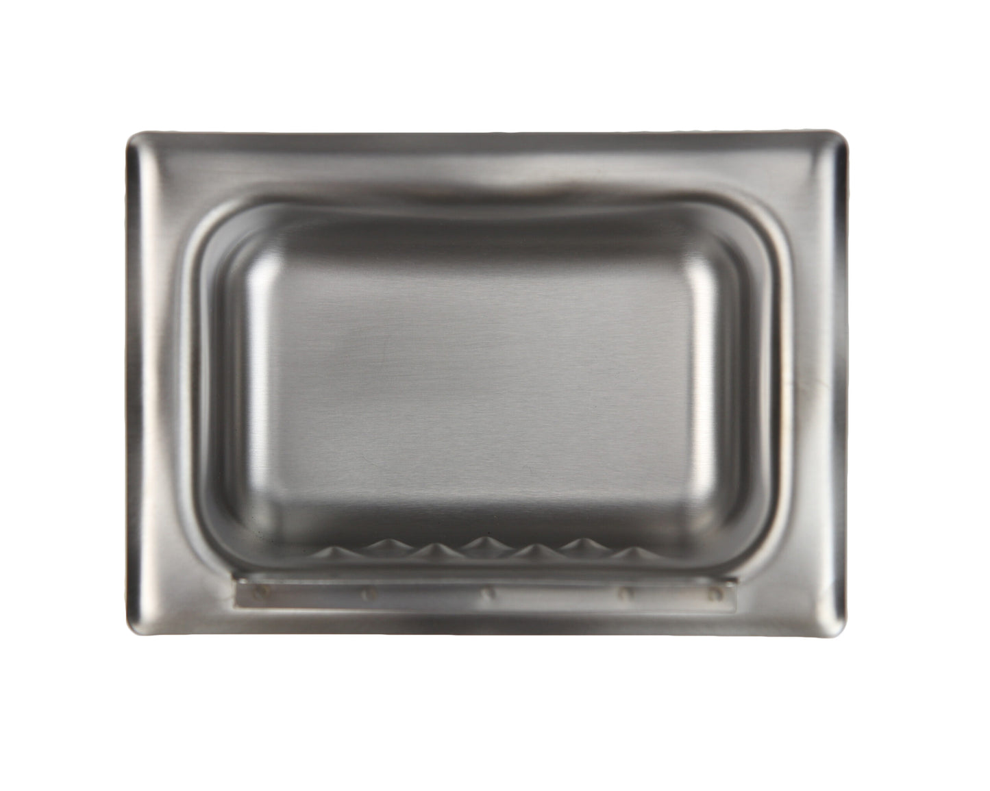 Frost Recessed Soap Dish Front View
