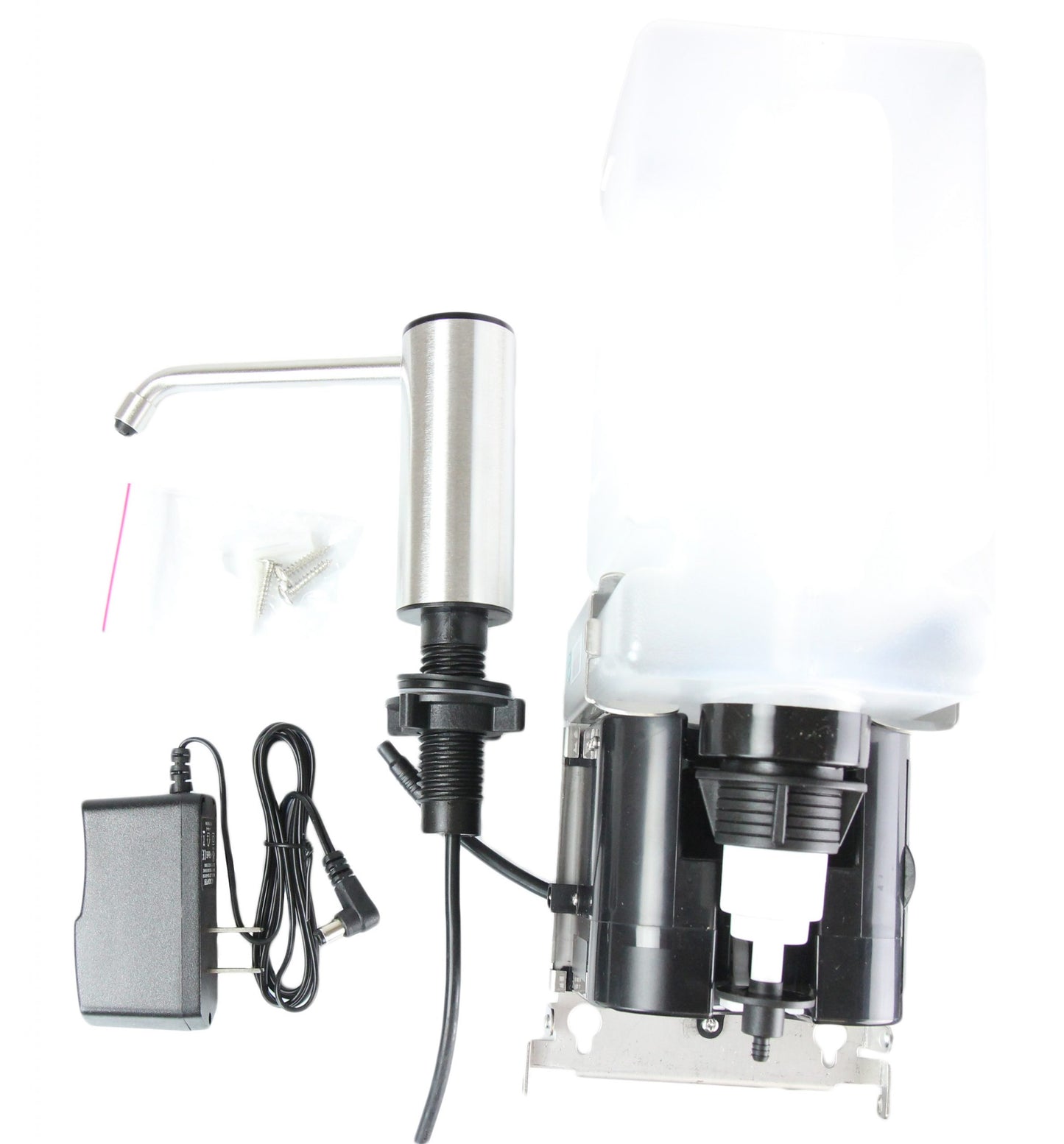 Frost Counter Mounted Foam Soap Dispenser Open View