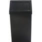 Frost Black Waste Receptacle Front View