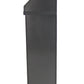 Frost Black Waste Receptacle Side View
