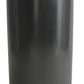 Frost Black Lobby Waste Receptacle Front View