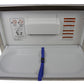 F-1124-S - Table à langer Frost en acier inoxydable horizontal de surface