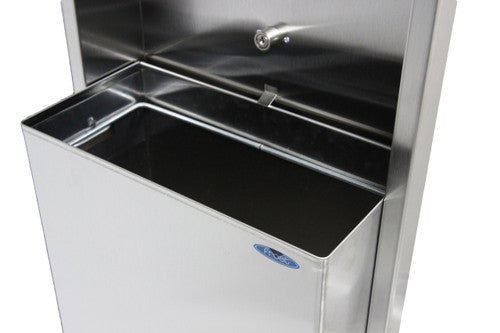 Frost F-422-50A - Recessed Control Roll Combination Paper Towel / Waste Receptacle