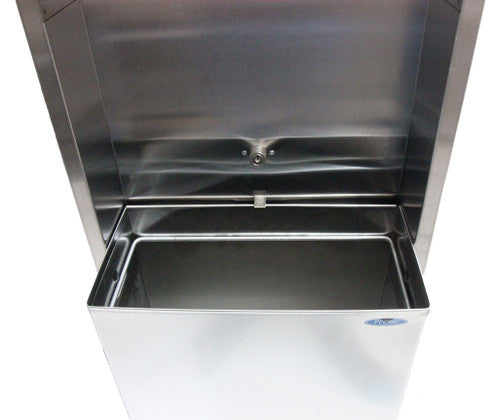 Frost F-422-70A - Recessed Hands Free Combination Paper Towel/Waste Receptacle