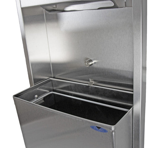 Frost F-422A - Recessed Multi-Purpose Combination Towel / Waste Receptacle