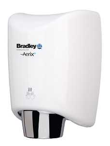 Hand dryer  Bradley high performance white