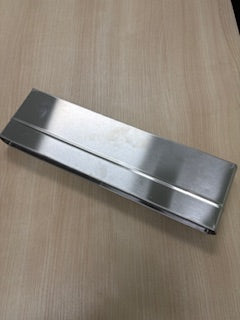 550-XXX-900- Hadrian polished stainless steel Pilaster Partition Shoe