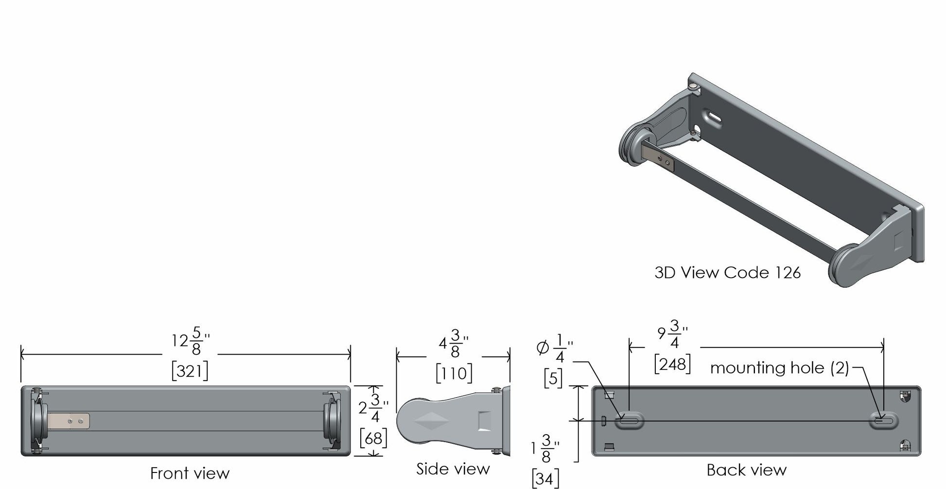 Frost Paper Holder Plans View