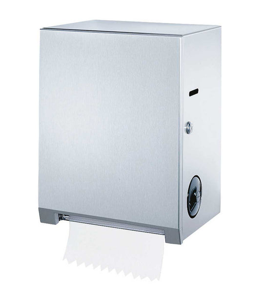 Paper towel dispenser Bobrick surface mounted