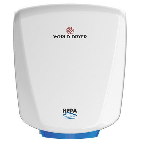 Q-974A2 - Séchoir à mains automatique de surface blanc de la collection World Dryer