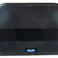 Toilet tissue dispenser Frost black front