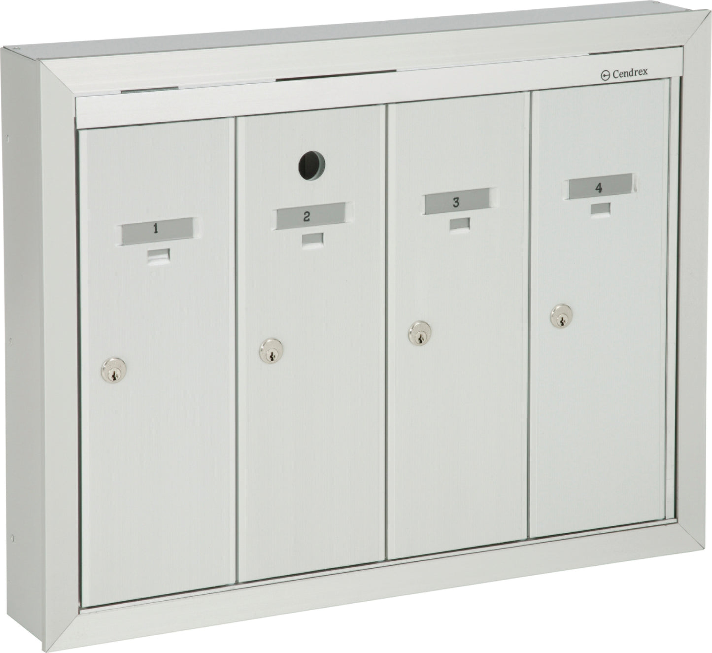 Cendrex Semi-Recessed Vertical Mailbox