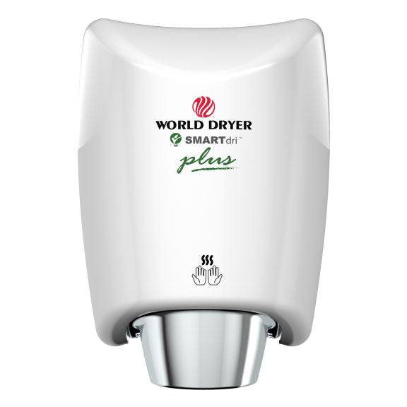 Séchoir à mains automatique blanc de la collection World Dryer