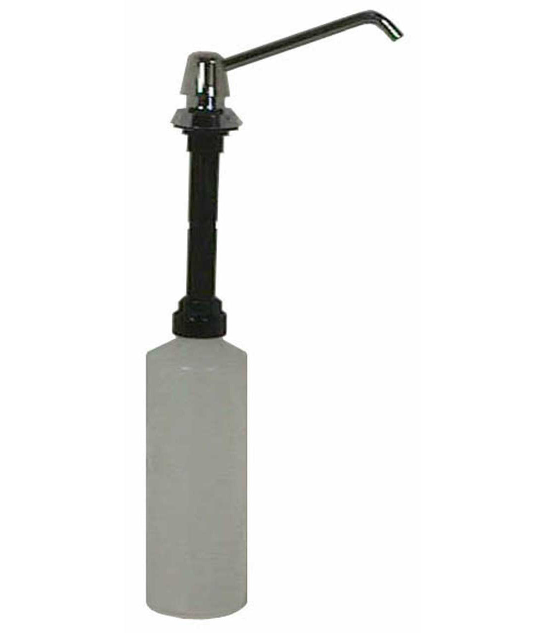 B-8226 - Distributeur de savon manuel liquide de comptoir de 34oz (1L) avec remplissage par le haut et bec verseur de 6" de Bobrick